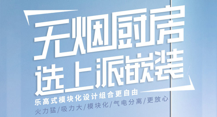无烟厨房，选上派嵌装