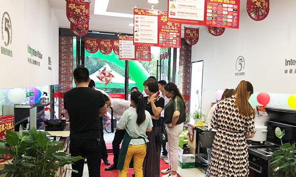 33.8万！上派集成灶湖北随州店联盟大促活动完美爆破